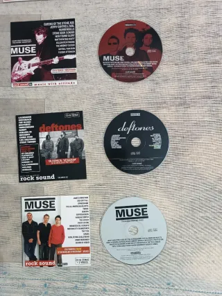 Lote n° 2 con 10 CDs Rock Sound Promo VV.AA.