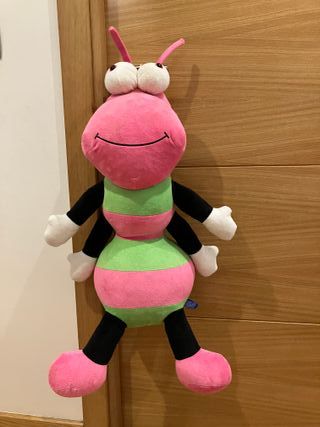 Peluche Hormiga Rosa y Verde 70cm