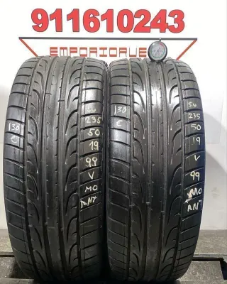 -235 50 19 V DUNLOP RUEDA AL 90% VIDA UTIL