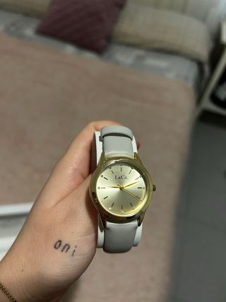 Conjunto L&Co Timepieces: Reloj y Collar