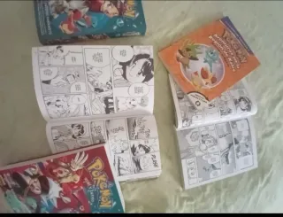 Lote 5 cómics Pokémon