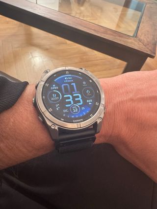 Garmin Fenix 8 Zafiro AMOLED Plata