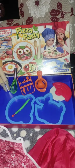 Juego Cocina Creativa Pizza Party Clementoni