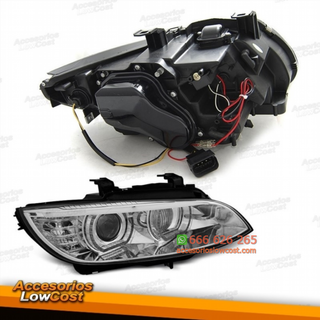 FAROS DELANTEROS XENON CON OJOS DE ANGEL Y DIURNA