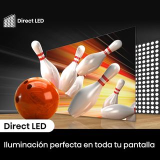 - Hisense 55E6NT- UHD 4K,VIDAA Smart TV, 55 Pulg