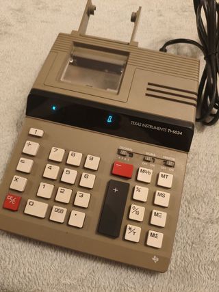 Calculadora impresora Texas Instruments TI-5034