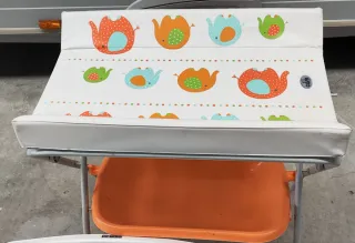 Cambiador Bañera Bebé Plegable