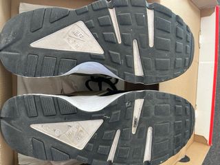 Zapatillas Nike Air Huarache Negro Verde Oliva