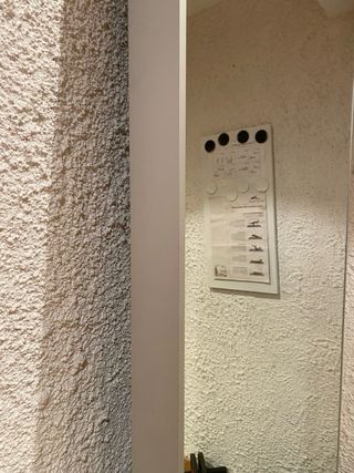 Espejo grande plateado