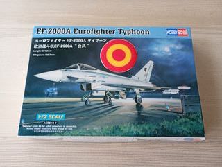 EUROFIGHTER Y CALCAS ESPAÑA H. BOSS 1/72 MAQUETA