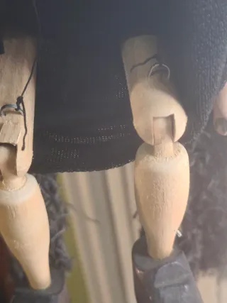 Marioneta antigua de brujo