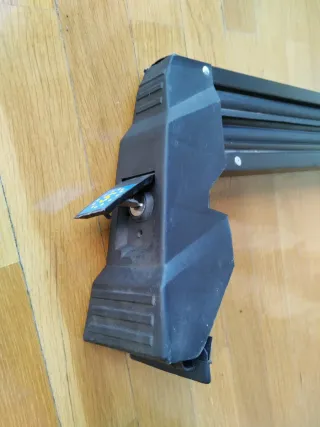 Portaesquís con llave