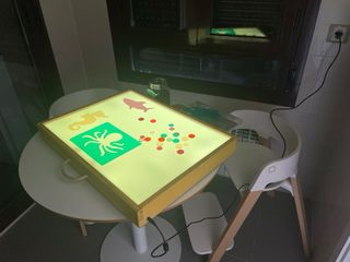 Mesa de Luz Montessori