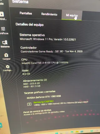 Torre Gamer + Monitor 31 Blanco