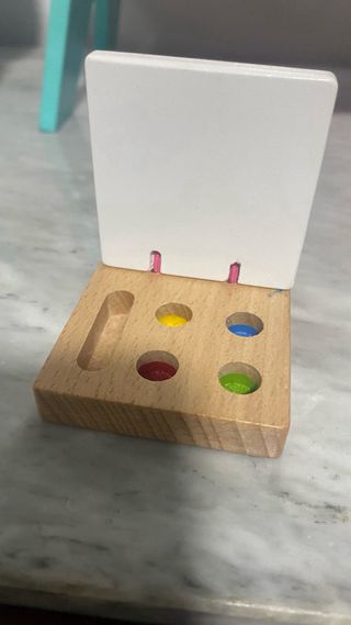 Tocador de madera Lidl con accesorios