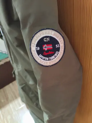 Chaqueta Geographical Norway Talla S-M Verde