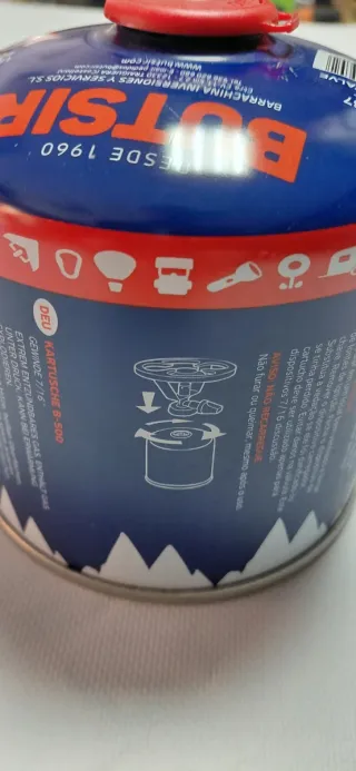 Cartucho de gas Butsir 500g