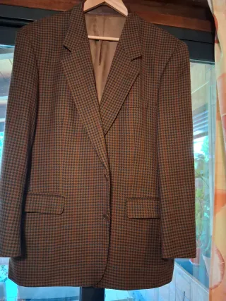 Chaqueta de traje hombre cuadros