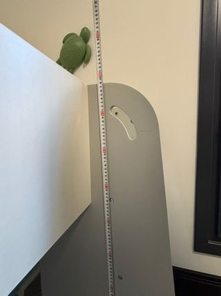 Cama alta 90cm con almacenaje