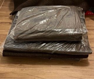 Manta de lana marrón Daniel