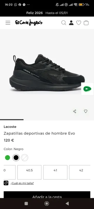 Tenis Lacoste Negros originales
