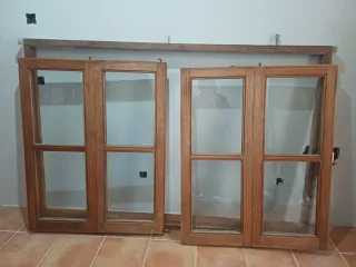 Ventana Vidriera Madera Norte