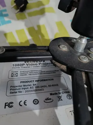 Proyector Wimius S4 1080p Nativo