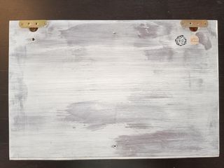 Perchero Shabby Chic Blanco y Negro