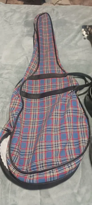 Guitarra Acústica Flamenca Negra