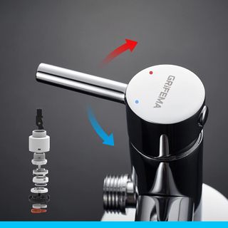 GRIFEMA G154-1 Monomando Empotrar para Bidé WC, Ag