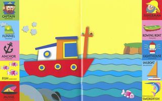 Aprende inglés con pegatinas (euskera, 3-5 años)