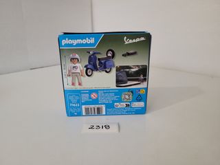 Moto Vespa 150 de Playmobil NUEVA A ESTRENAR