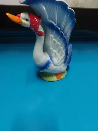 Cisne de cerámica artesanal