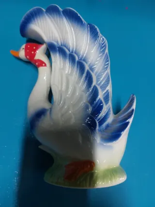 Cisne de cerámica artesanal