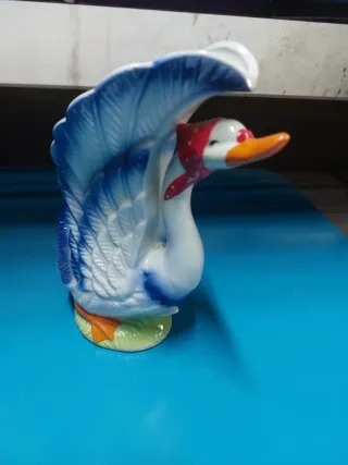 Cisne de cerámica artesanal