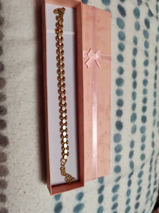 Pulsera Acero Dorado Mujer