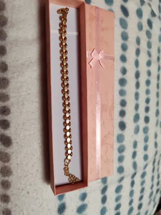 Pulsera Acero Dorado Mujer