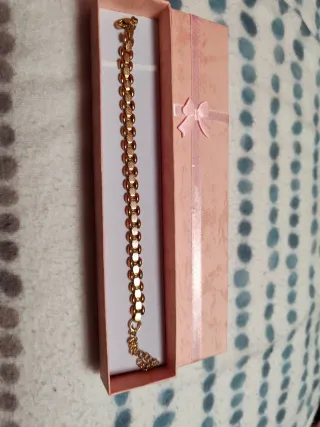 Pulsera Acero Dorado Mujer