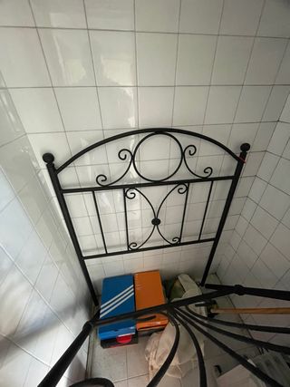 Cabecero forja 90cm negro