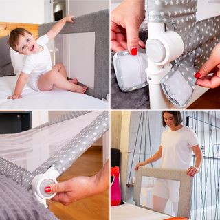Interbaby Barrera Seguridad Niños Cama Abatible 15