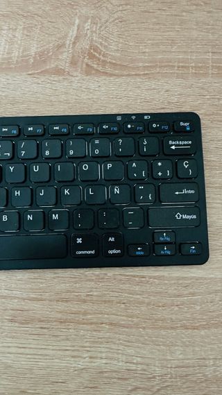 Teclado Bluetooth Negro Nuevo