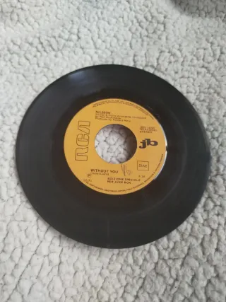 Disco 7" Nilsson-Without You / The Sweet-Poppa Joe