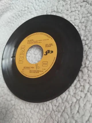 Disco 7" Nilsson-Without You / The Sweet-Poppa Joe