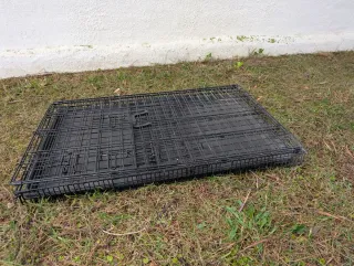 Jaula Plegable Perro Gato 90cm