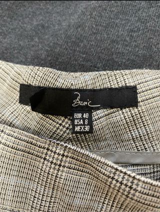 Pantalón vestir Zara Basic mujer talla 38