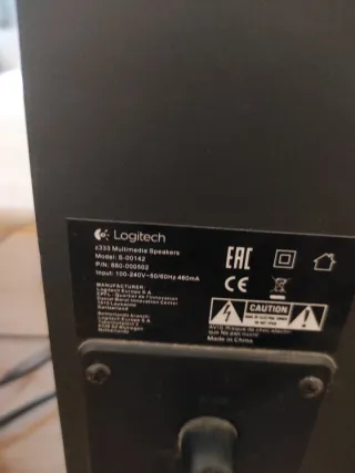Logitech Z333 Altavoces 2.1 Negro