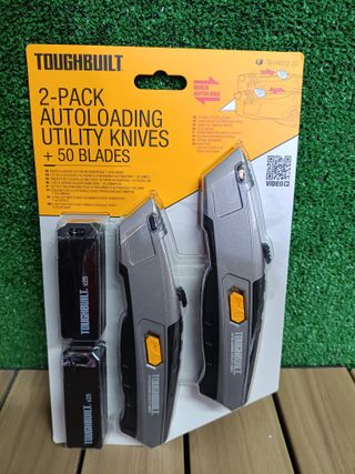 Conjunto De 2 Facas Multiusos Com Carregamento Automático Toughbuilt TB-H4S52-20