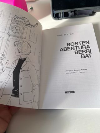 Bosten abentura berri bat