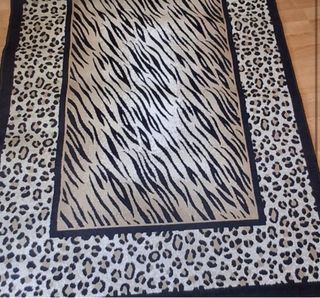 Alfombra diseño animal print