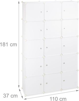 - Relaxdays Armario Modular con 11 Compartimento